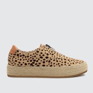 Dolce Vita Trae Leopard Espadrille Sneakers NWT